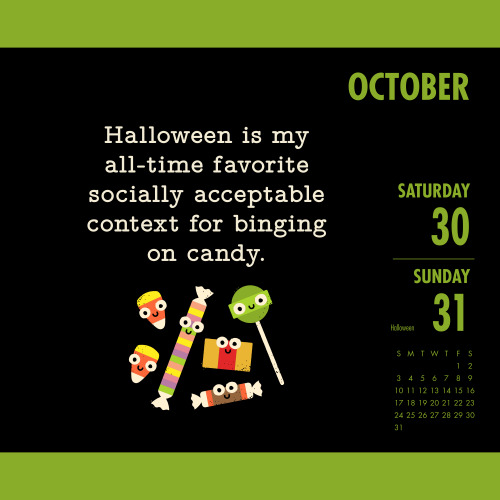 Oct. 30-31, 2021 I’ll never forget being a kid on Halloween. More candy than I could possibly eat, a