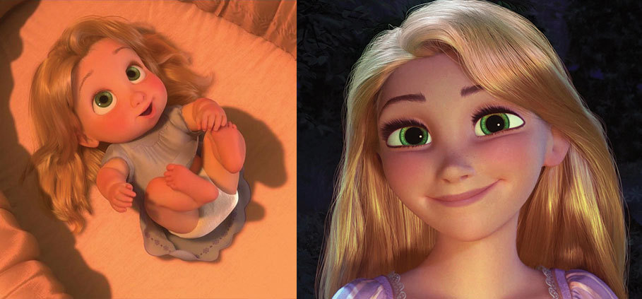 oh-that-disney-princess-emily:  Disney Princesses as babies/little kids