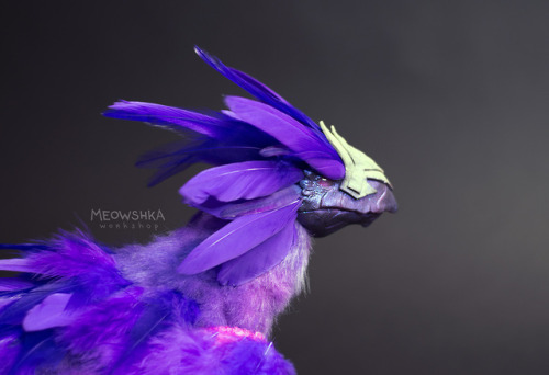 Making of Voidtalon of the Dark Star art doll: step by step.