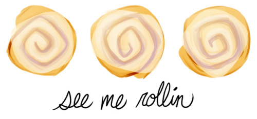 Who doesn’t love a sweet cinnamon bun? :DAlso hey, I’ve started posting on Redbubble! It’s kinda spa