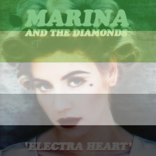 yourfavealbumisgay:Electra Heart by Marina and the Diamonds is claimed by aromantic people!(requeste