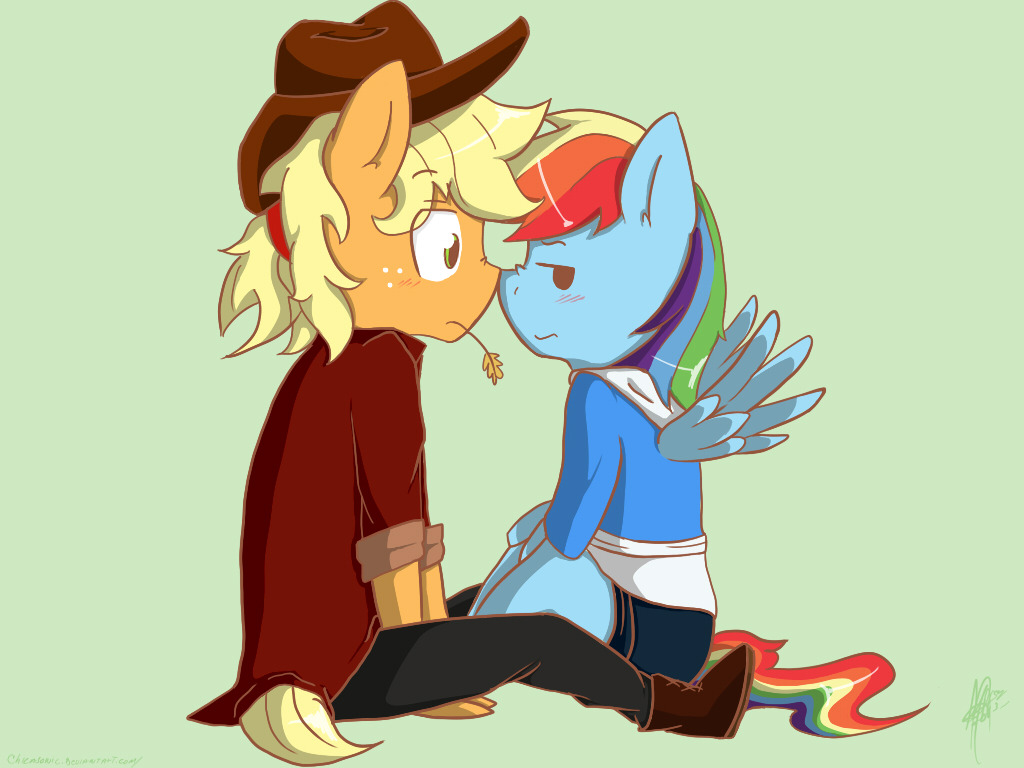 littlefillyfooler:Orange n Blue by *ChicaSonic:3
