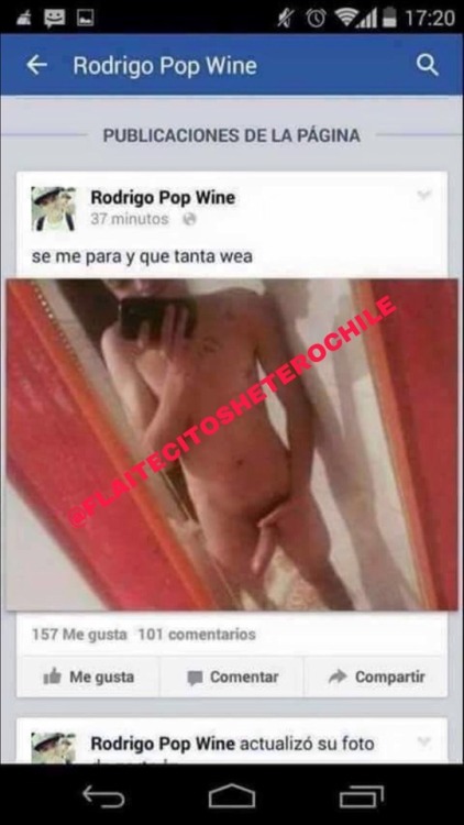 flaitecitosheterochile:  ¿Se acuerdan de el? Y obvio yo les conseguí su insta para que lo vean en la actualidad. Está un poquito más rellenito, pero miro la foto de su época “Rodrigo pop wine” y vuelvo a fantasear, aunque no se le pare 😈