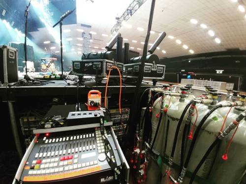 “Panic! at the Disco Australian Tour 2017 SFX by Blaso. Melbourne Round 2 tonight, view from control