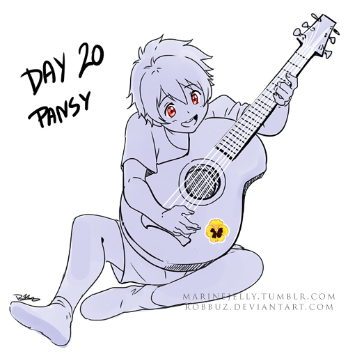 marinejelly:Some sketches I did for a “30 Days of flowers” challenge featuring Utapri bo