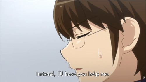 newtypezaku:  Keima, sometimes you really oughta hear yourself talk.