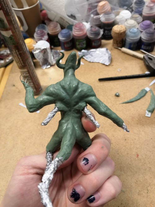 Daemon Prince Of Slaanesh Progress Part Four