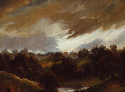 artist-constable:Hampstead Stormy Sky, 1814, John Constablewww.wikiart.org/en/john-constable