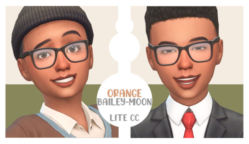 ORANGE BAILEY-MOON - TOWNIES MAKEOVER (LITE CC)Origin ID: MagalhaesSims (remember to enable custom c