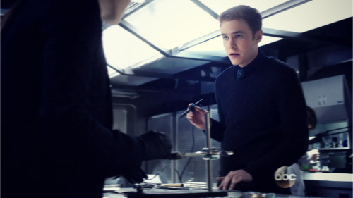 princeofduan:  Leo Fitz being super serious in The Magical Place 