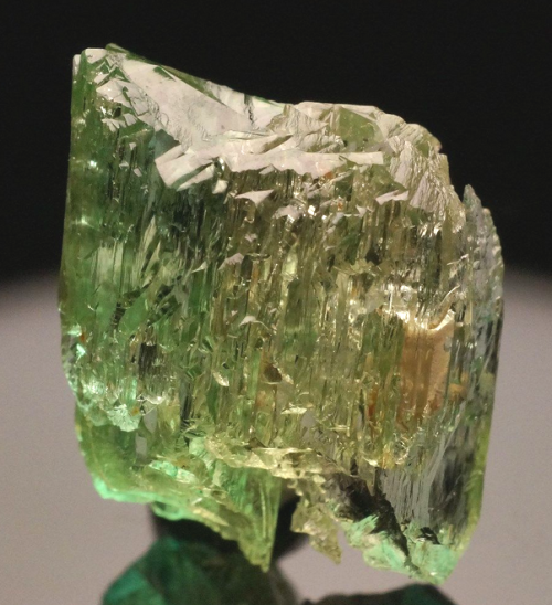 Hiddenite - Adams Hiddenite and Emerald Mine, Alexander Co., North Carolina