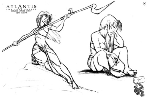 conceptartlibrary:  Atlantis: The Lost Empire- adult photos