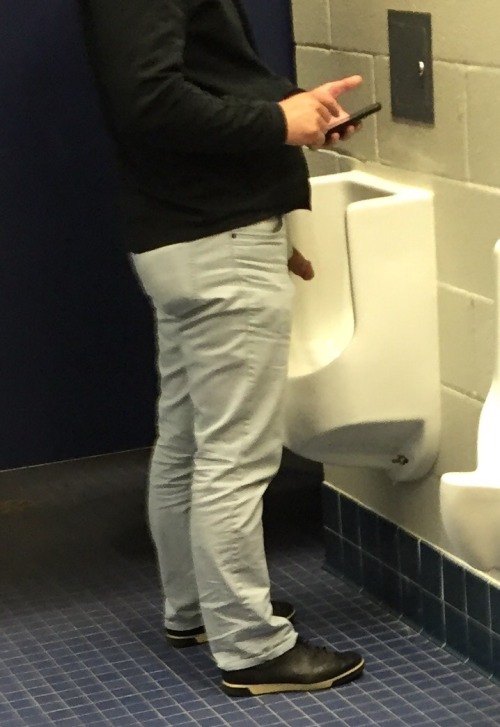 menzmen:  Hot dad chubbed up in the high school boys room.