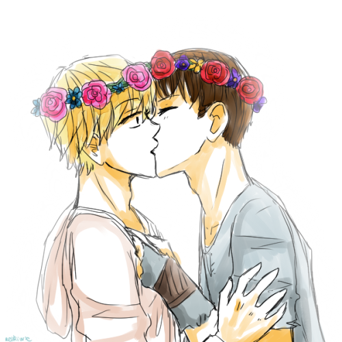 reikiwie:i need a newtmas kiss where everything is beautiful and not a living nightmare