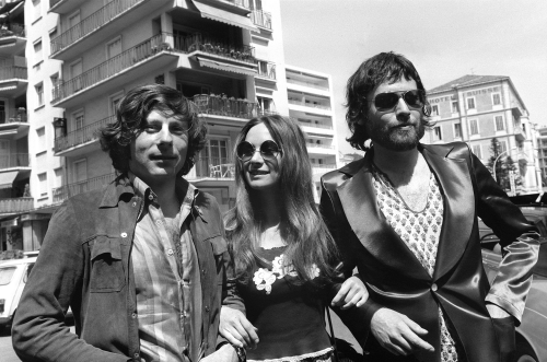 Roman Polanski, Francesca Annis, Jon Finch at The Cannes Film Festival 1972