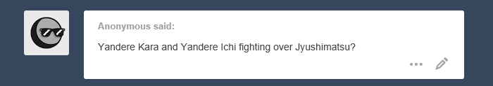 artsy-kuma:  THEY GONNA GET ALONG BC JYUSHI LOVES BOTH 