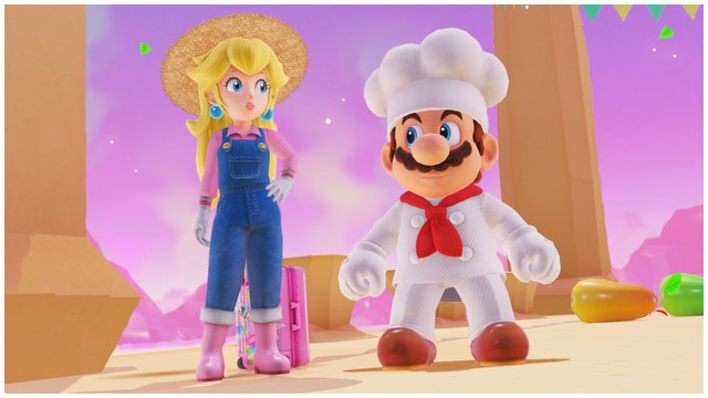 VGBites — Peach & Mario’s Vacation: Luncheon Kingdom I just...