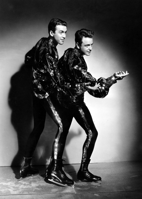 tcm:Remembering Lew Ayres on his birthday, here with Jimmy Stewart in THE ICE FOLLIES OF 1939 (‘39)