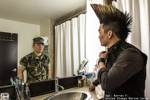 yungkawaiiinigga: cubebreaker: Photographer Devin Mitchell’s Veteran Art Project aims to show 