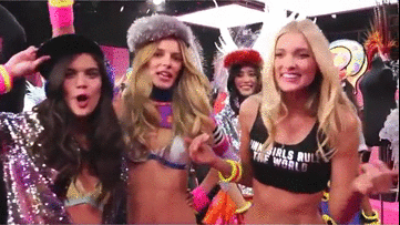 Josephine Skriver - Backstage at the VSFS 2013.