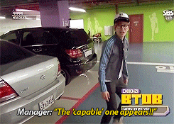 ilyook:  BTOB played RunningMan’s “Ripping Nametags” on their own -_-; 