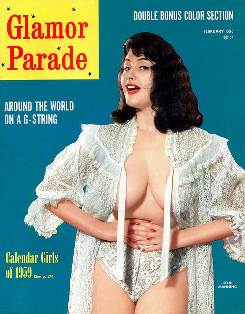 Glamour Parade Cover - Ellie or Ann? (1959)There is no doubting that it’s Ann Austin on the cover of