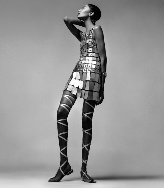 candypriceless:  Donyale Luna for Paco Rabanne, NYC 1966 - photo by Richard Avedon