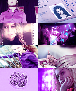 pdfoots:  orphan black + shades of purple → asked by hawkeyers 