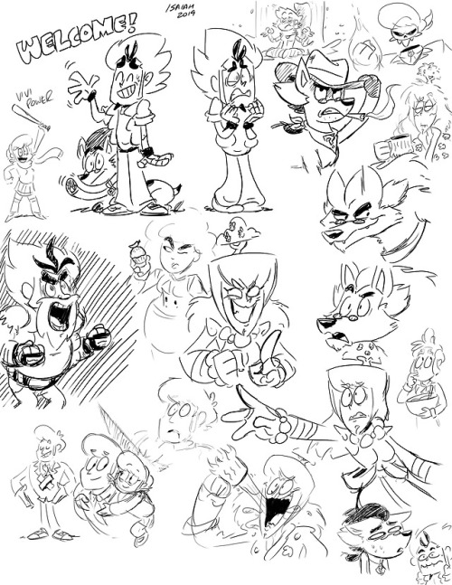 isaiahdjstuff:Has a lot of fun doodling these silly things on last night’s MSA stream with @mysteryb