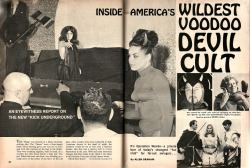 Inside America&Amp;Rsquo;S Wildest Voodoo Devil Cult, From Male Magazine, Vol 19.