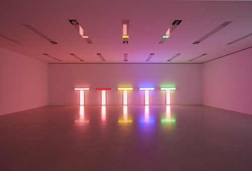 Untitled (to Don Judd, colorist) 1, 4, 7–10Dan Flavin (American; 1933–1996)1987© Stephen Flavin/VBK 