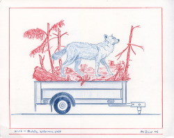 Mark Dion, Wolf - Mobile Wilderness Unit, 2006
