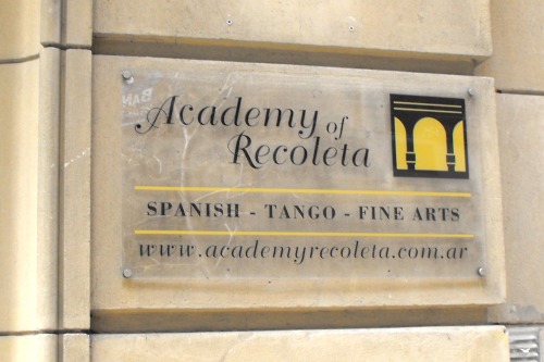 Academy of Recoleta, Recoleta, Buenos Aires, 2008.