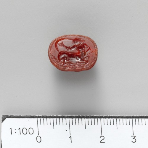 met-greekroman-art:Carnelian scarab, Greek and Roman ArtMedium: CarnelianPurchase, Joseph Pulitzer B