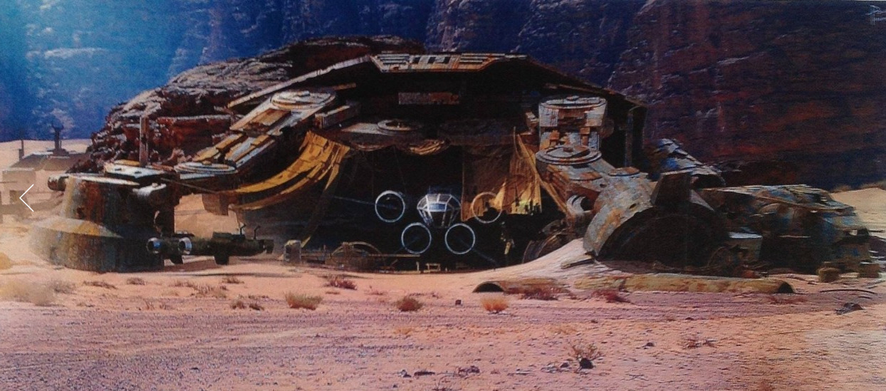 alwaysstarwars:  HUGE LEAK OF EPISODE VII CONCEPT ART!   For newer fans, millenniumfalcon.com
