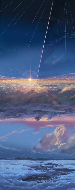 theamazingdigitalart: The beautiful background art of Kimi no Na Wa (Your Name)Art Book (Japanese): 