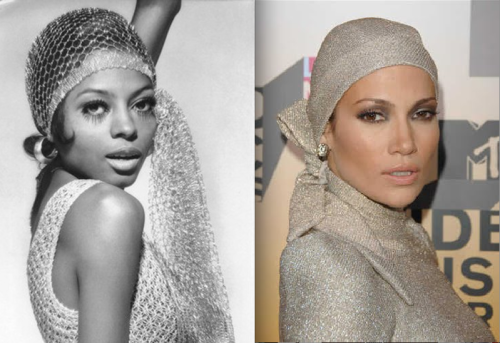 celebsthatcopydianaross: on the floor singer copies one of the best selling artists in the world, di
