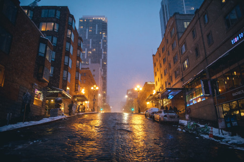 snowing in seattle - february 2019