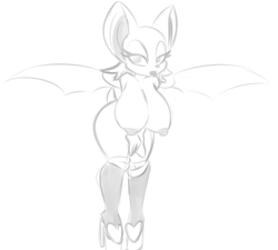 Reisartjunk:  As Much As I Like Rouge I Don’t Think I’ve Ever Drawn Her.   ;9