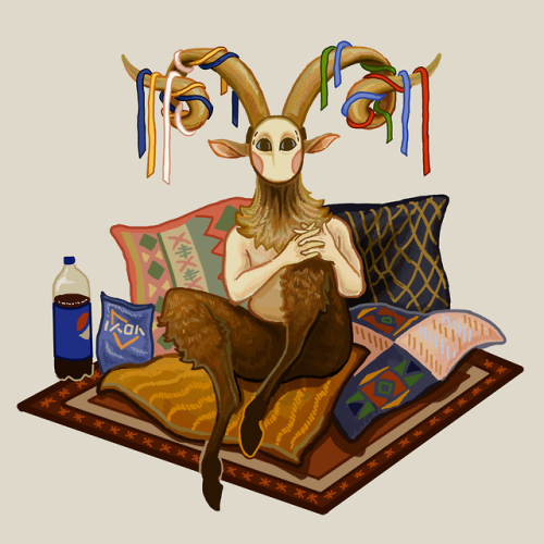 blossompigeon:satyr at home