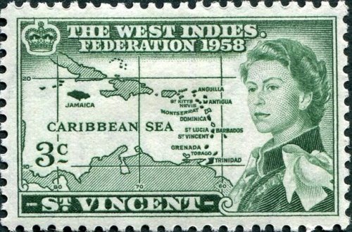 Saint Vincent and the Grenadines gets rather confusing, especially philatelically, what with the Gre