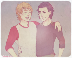 moochingleech:  Modern teen!Thorki because me wants and no one can stop me  