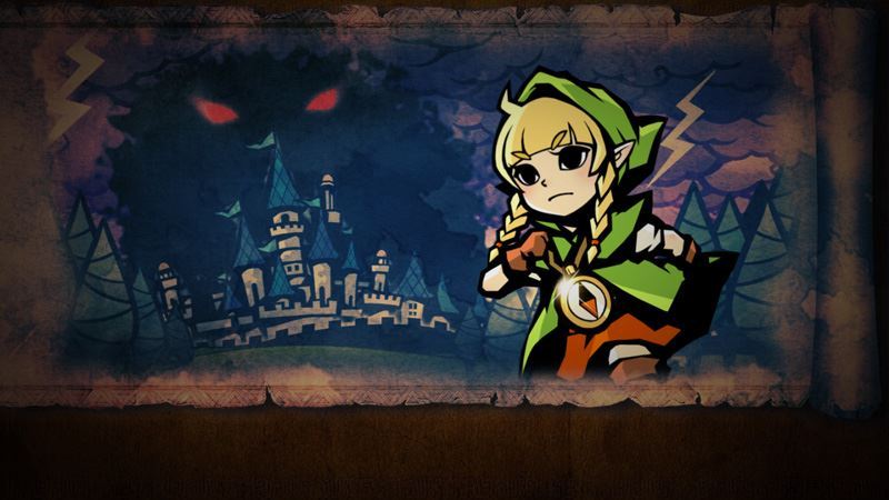 kingofe3: Linkle pics from the new story mode in Hyrule Warriors Legends. 