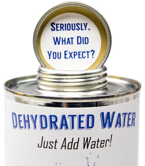 novelty-gift-ideas:   Dehydrated Water   adult photos