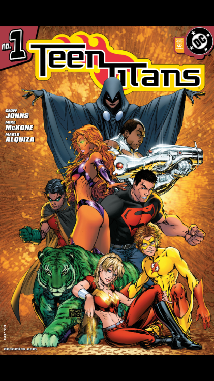 Picked up Teen Titans (Johns&rsquo; Contemporary Teen Titans run from 2003-2005) on the current 