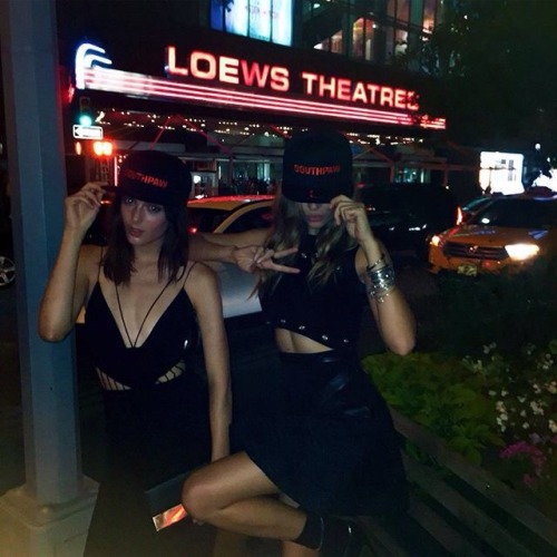 “Josephine: Southpaw movie premier w/ my hot date @sadienewman1 ❤️”