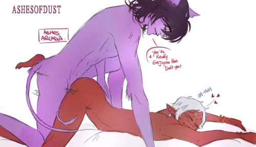 ashesofdust:  Galra keith and Altean Lance having some fun