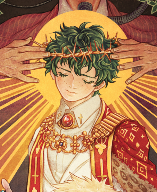 Preview of my final piece for @villaindekuZine !! The preorder is now open, and don’t miss out on ou