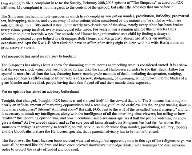 gobblechopstv:  Informal Complaint Number: PROBLEM01135170 Informal complaints about