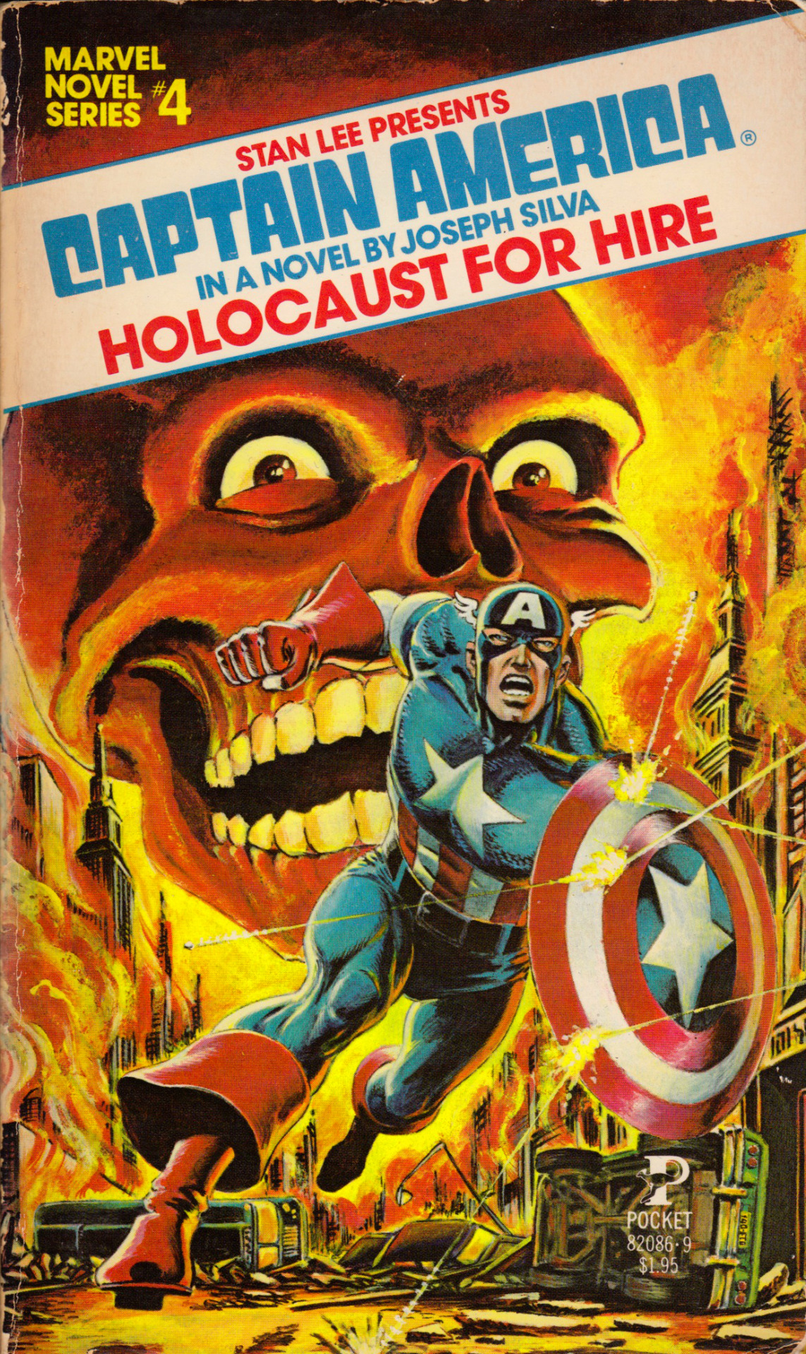 Marvel Novel Series No.4: Captain America in Holocaust For Hire, by Joseph Silva